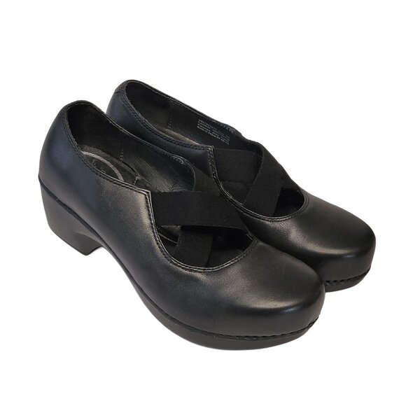 Dansko Traci Criss Cross Strap Mary Jane Clog 39 - Picture 1 of 10
